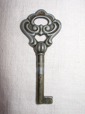 alter Schrank Möbel Schlüssel silberfarben Hohldorn Kommode Schrank Sekretär Key