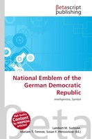 Lambert M. Surhone (U. A.) | National Emblem Of The German Democratic Republic