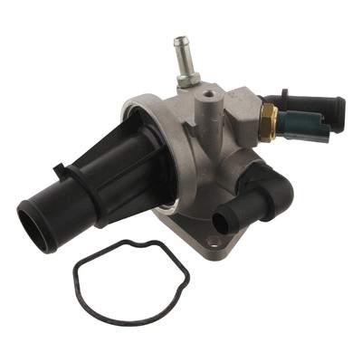 SWAG thermostat housing for Opel Combo Corsa Van SUZUKI Swift VAUXHALL 6338022