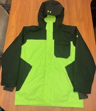 Under Armour UA Storm Youth Medium Green Jacket Winter Coat