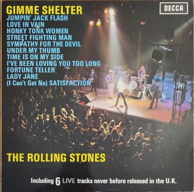 THE ROLLING STONES - GIMME SHELTER - SKL 5101 - HOLLAND - LP