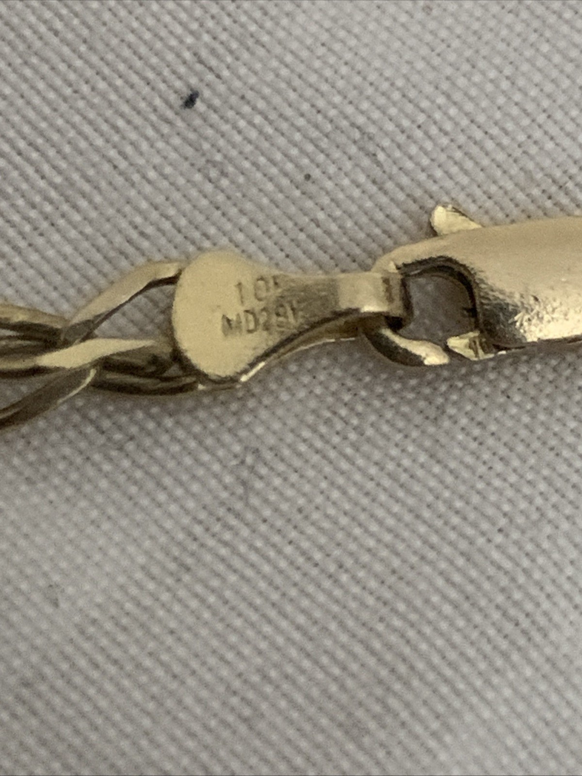 Solid Gold Real 10k Chain Unknown Design - image 6