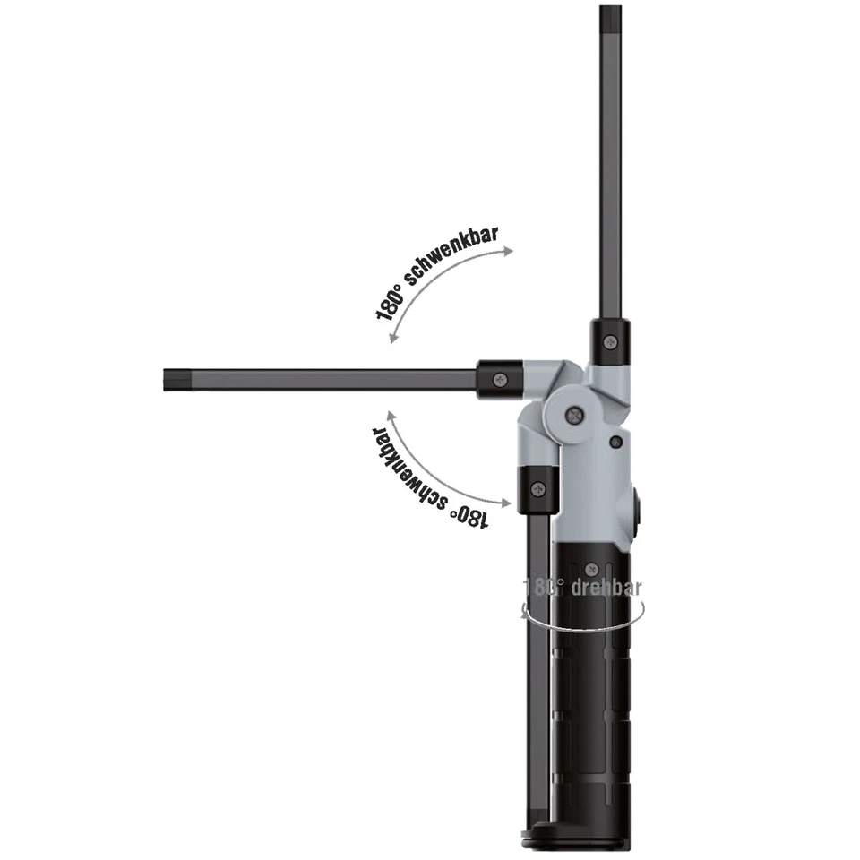 Kunzer Akku Arbeitsleuchte PL-071 COB LED USB-C Lampe Li-Ion Magnet schwenkbar - Bild 2 von 4