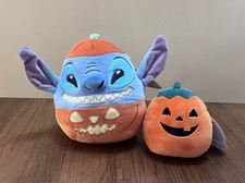 Squishmallows Disney STITCH 8" Plush NEW NWT Pumpkin 5 Jodie Set Halloween