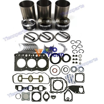 Overhaul Rebuild Kit For Yanmar 3TN75-RJF John Deere F1145 Mower Engine Repair