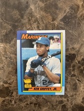 1990 Topps - Ken Griffey Jr All Star Rookie Card, Red Scar Error #336