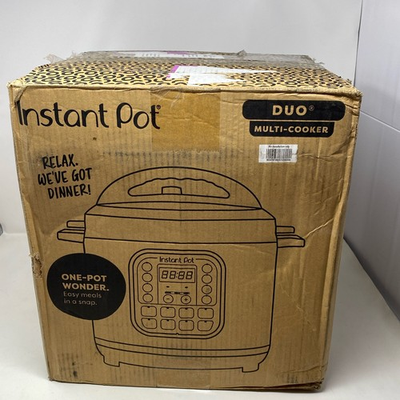 #ad Instant Pot Duo 8 Qt Multi Cooker Stainless Steel Black $104.49