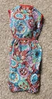 1966 Vintage Barbie OUTDOOR ART SHOW DRESS Multicolored Sheath Pre-owned READ