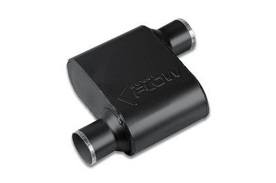 Street Flow - SFS425111 Street Flow Stainless - 1 Chamber 4''x9.5'' Oval Body Muff