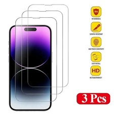 Tempered Glass Screen Protector for iPhone 17 16 15 14 13 12 11 Pro Max Max