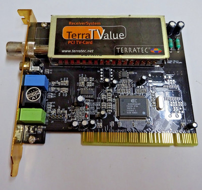TERRATEC CINERGYTV TV CARD PCI #GK11861
