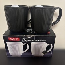 Bodum Mug Set - Matte Black