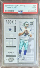 2017 Panini Contenders Optic | Cooper Rush Rookie Ticket #94 | PSA 9 | POP 1 🔥