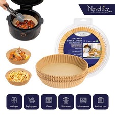Air Fryer Paper Liners ROUND PREMIUM Quality Disposable Non-stick Liners