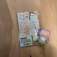 Sanrio Chibitomo Wagashi Usahana ThreeColor Dango Figure Used, Minor