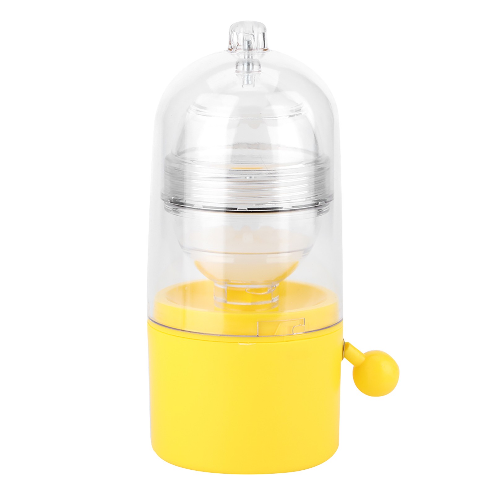 Egg Scrambler Shaker Whisk Hand Powered Golden Egg Maker Eggs Yolk White M KRI✈️