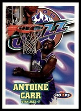 1997-98 Hoops Antoine Carr Utah Jazz #319
