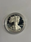 2006-W Proof American Silver Eagle Dollar $1 Box NO COA US Mint Bullion OGP