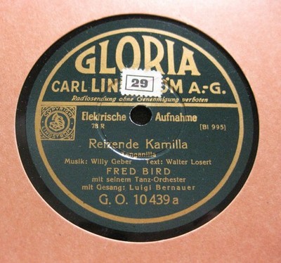 FRED BIRD & BERNAUER Reizende Kamilla / Drei zarte Rosen GLORIA GO 10439 (688)