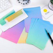 Stationery Paper and Envelope Set, 32 Stationery Paper for Writing Letters an...