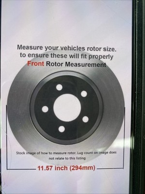 Front Disc Rotors And Brake Pads For Jeep Compass Dodge Caliber Chrysler 200