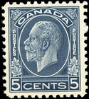 Canada Scott #199 MNH F-VF OG 5c 1932 King George V Medallion Stamp