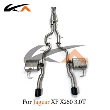 KA Tuning Catback Exhaust System For Jaguar XF X260 XF-R 3.0T
