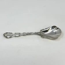Gorham Sterling Silver Strasbourg 6” Sugar Spoon - Engraved Massasoit Award ‘55