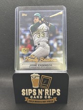 2019 Topps Update Series - The Family Business Jose Canseco #FB-13 150th...