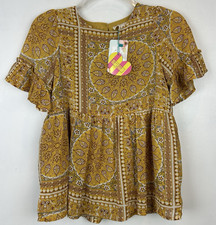 Hayden Girls Babydoll Top Girls Medium Floral Casual Boot Barn Western Yellow