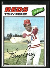 1977 Topps #655 Tony Perez