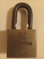 Vintage Old American Series 50 U.S.A. Padlock...