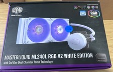 As-is MASTERLIQUID ML240L V2 RGB WHITE EDITION