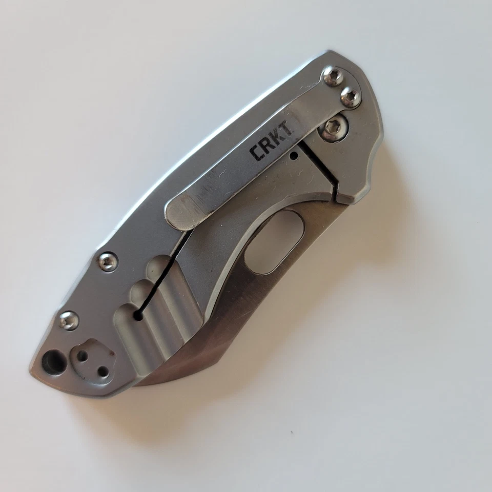 Cuchillo CRKT Pilar 5311 2,62" bloqueo de marco de acero inoxidable Foto 3 de 4