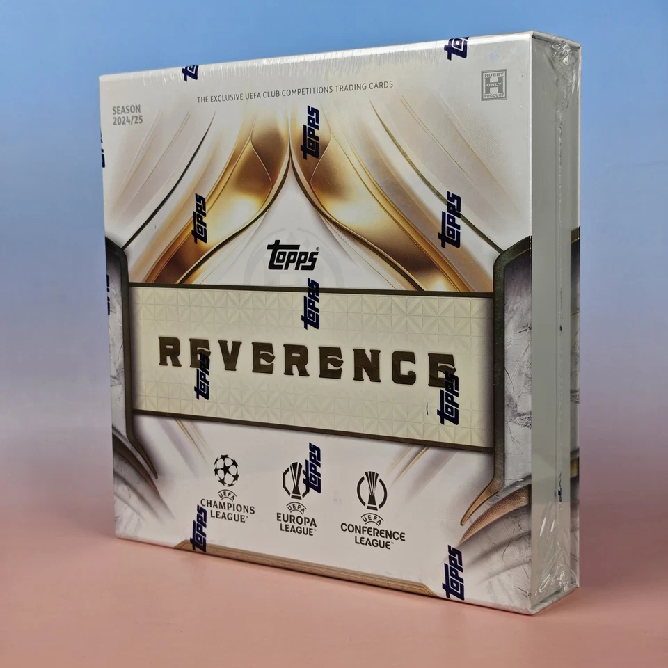 2024/25 TOPPS REVERENCE UEFA CLUB COMPETITIONS HOBBY BOX