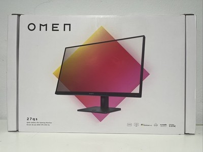HP OMEN 27qs 27'' 2560 x 1440 QHD Widescreen IPS LED 240Hz Gaming Monitor