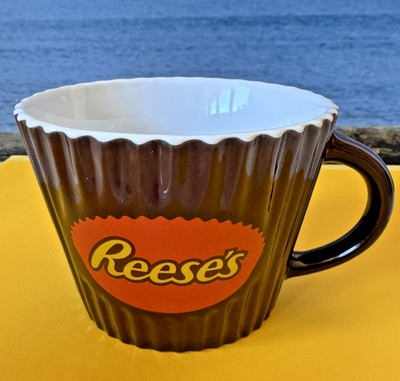 Reese's Erdnussbutter Keramik Cupcake Kaffee Tee Becher NEU A