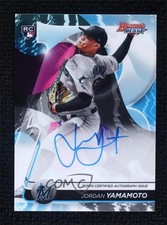 2020 Bowman's Best of 2020 Jordan Yamamoto #B20-JY Rookie Auto RC 0zp0