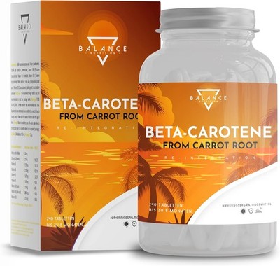 BETA CAROTIN - 240 TABLETTEN - Bräunungskapseln - 8 monate