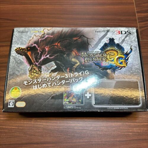 3DS Monster Hunter 3G Hunter Pack Cosmo Black 1635 From Japan