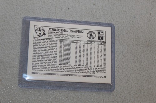 1981 Kellogg's 3-D Super Stars Baseballkarte komplett Beenden Sie Ihre Liste Set ABHOLUNG - Bild 32 von 126
