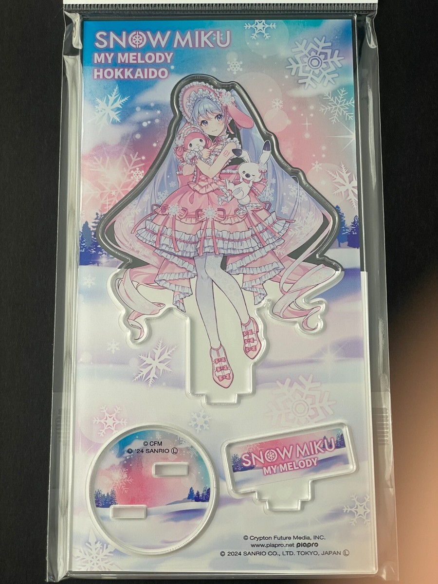 Hatsune Miku SNOW MIKU 2025 x MY MELODY KUROMI Acrylic stands 4Var