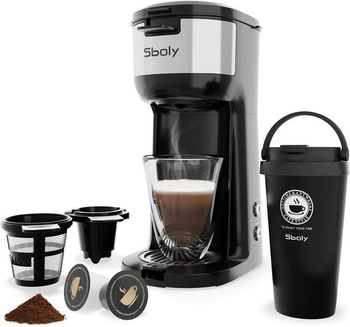 Sboly Single Serve Coffee Maker with 