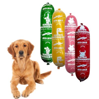 10x900g Barres d'alimentation pour chiens, bœuf, canard, porc, volaille