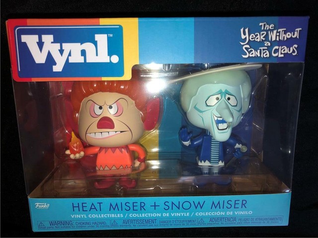NEW Funko pop Vynl HEAT MISER SNOW MISER Vinyl Figure Year Without A Santa Claus | eBay