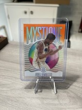 2020-21 Illusions Joel Embiid Mystique Acetate Orange #4 SP Philadelphia Sixers
