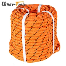 Double Braid Polyester Arborist Rope Tree  Rope Nylon Polyes 1/2" x 150'