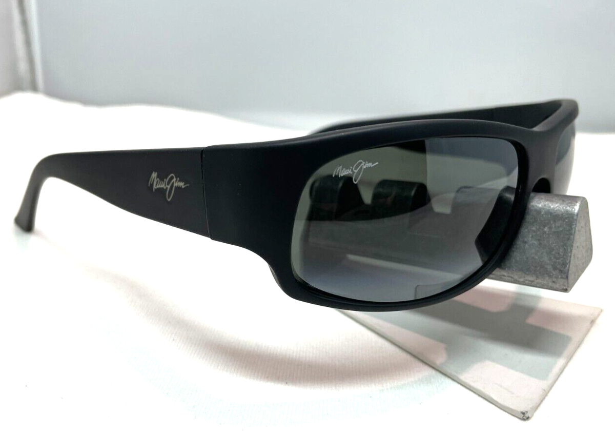 MAUI JIM LONGBOARD MJ 222-2M MATTE BLACK WITH GREY POLARIZED  display picture 3