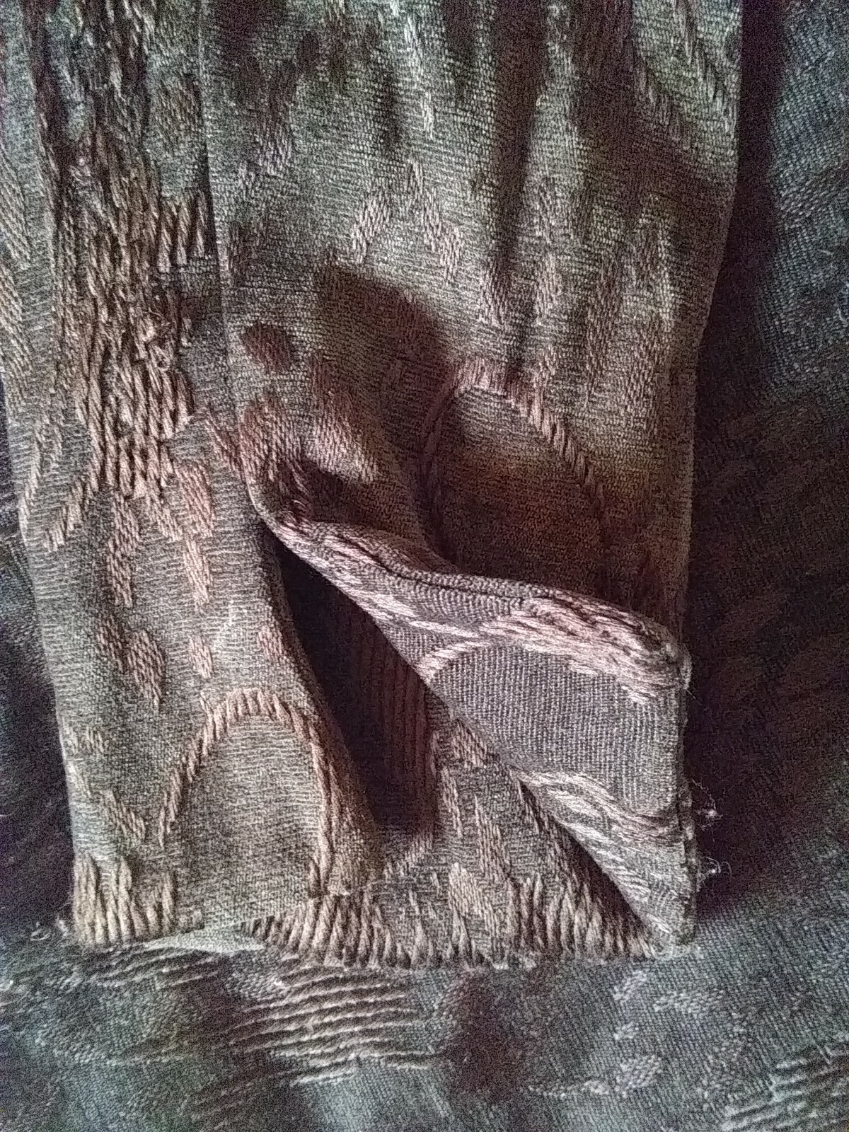 Chico's Chocolate Brown Patterned Jacket Short Wo… - image 4