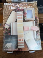 Leisure Arts Teach Yourself Huck Weaving Rosemary Drysdale 12 Easy Projects